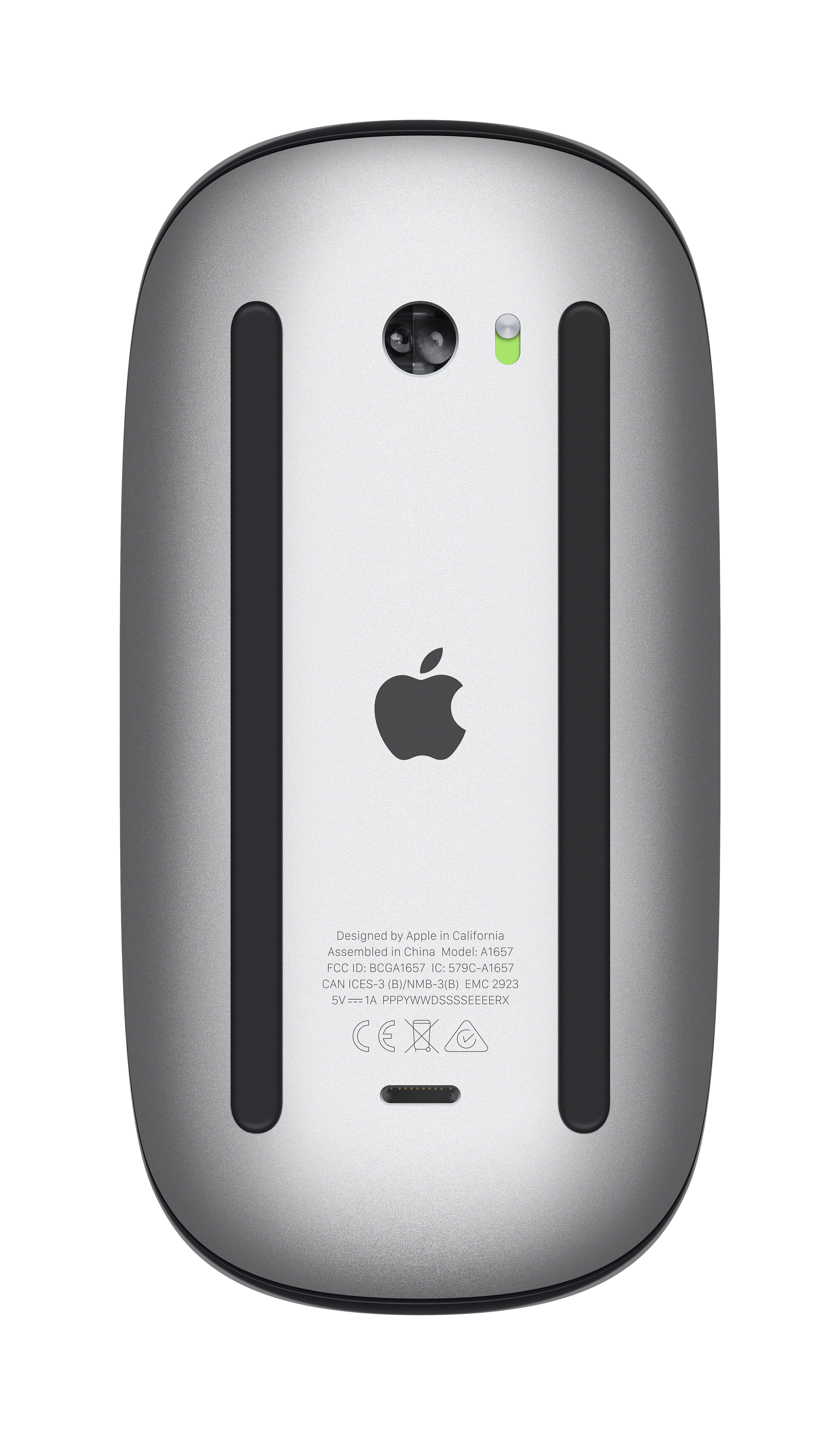 Magic Mouse (usb‑c) Svart Multi-Touch-yta