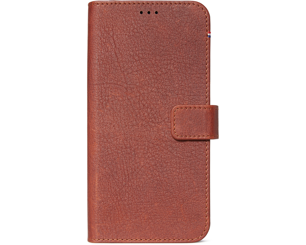 Decoded Full Grain Leather Detachable Wallet för iPhone 11 Pro Max - Brun