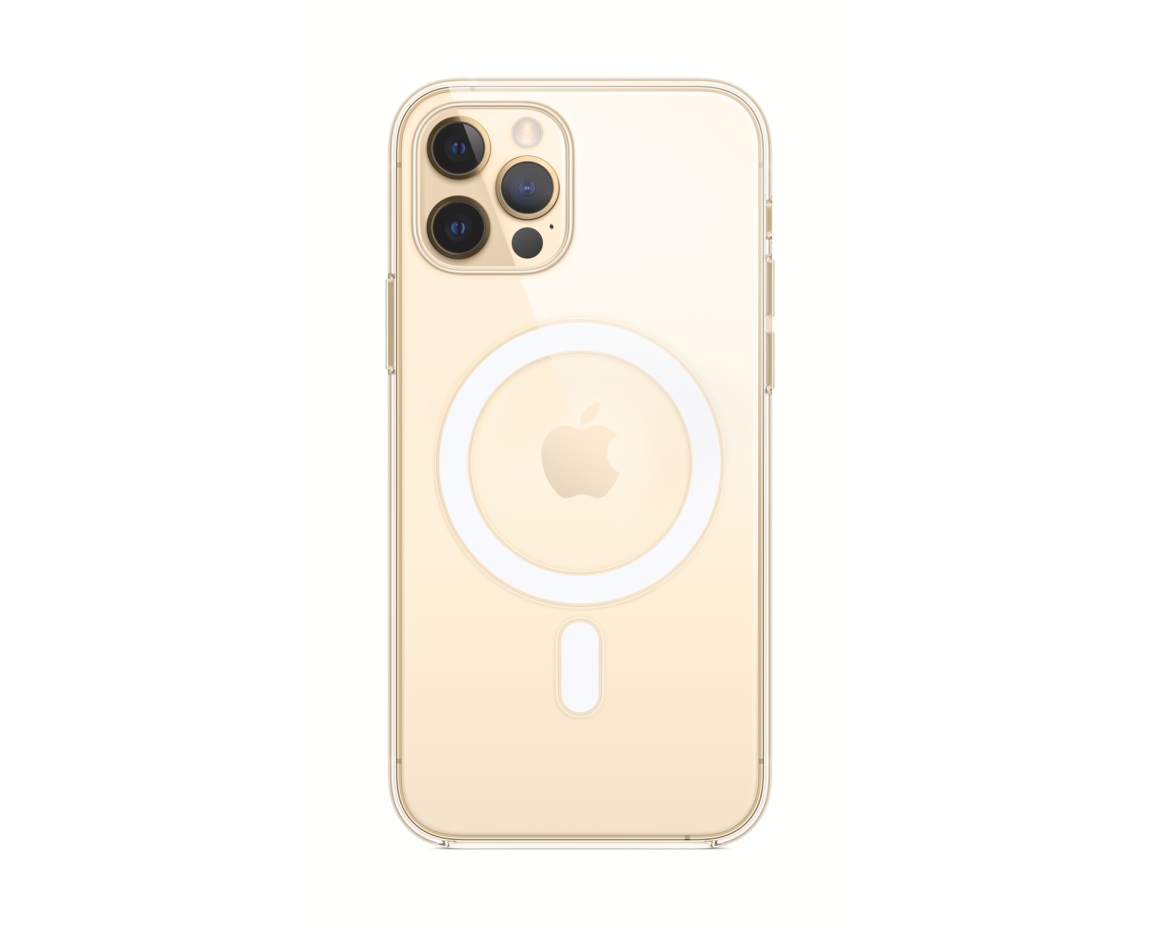 Apple iPhone 12 och 12 Pro Transparent skal med MagSafe