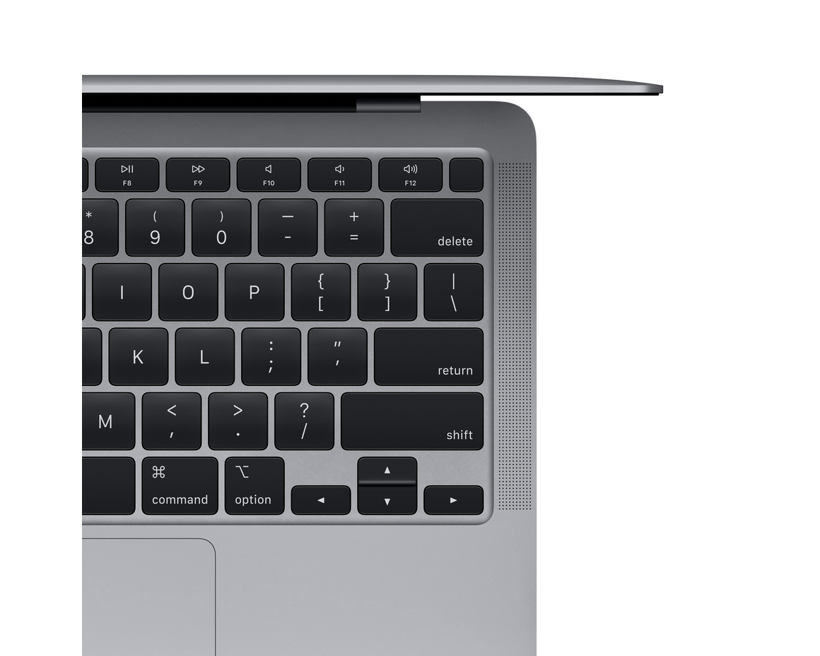 MacBook Air 13 (2020) M1 8-core CPU, 7-core GPU/8GB/256GB SSD - Rymdgrå