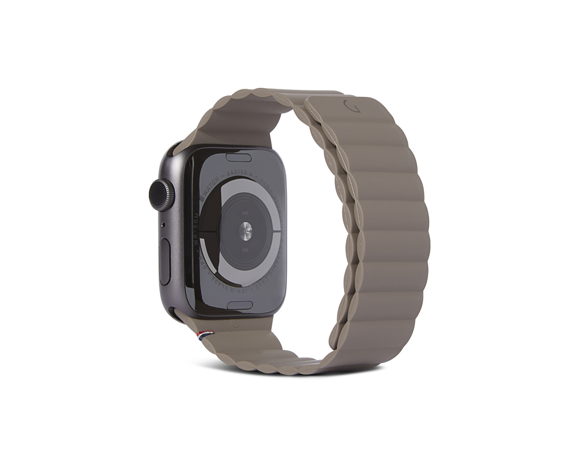 Decoded Silicone Magnetic Traction Strap Lite 38/40/41 mm Dark Taupe