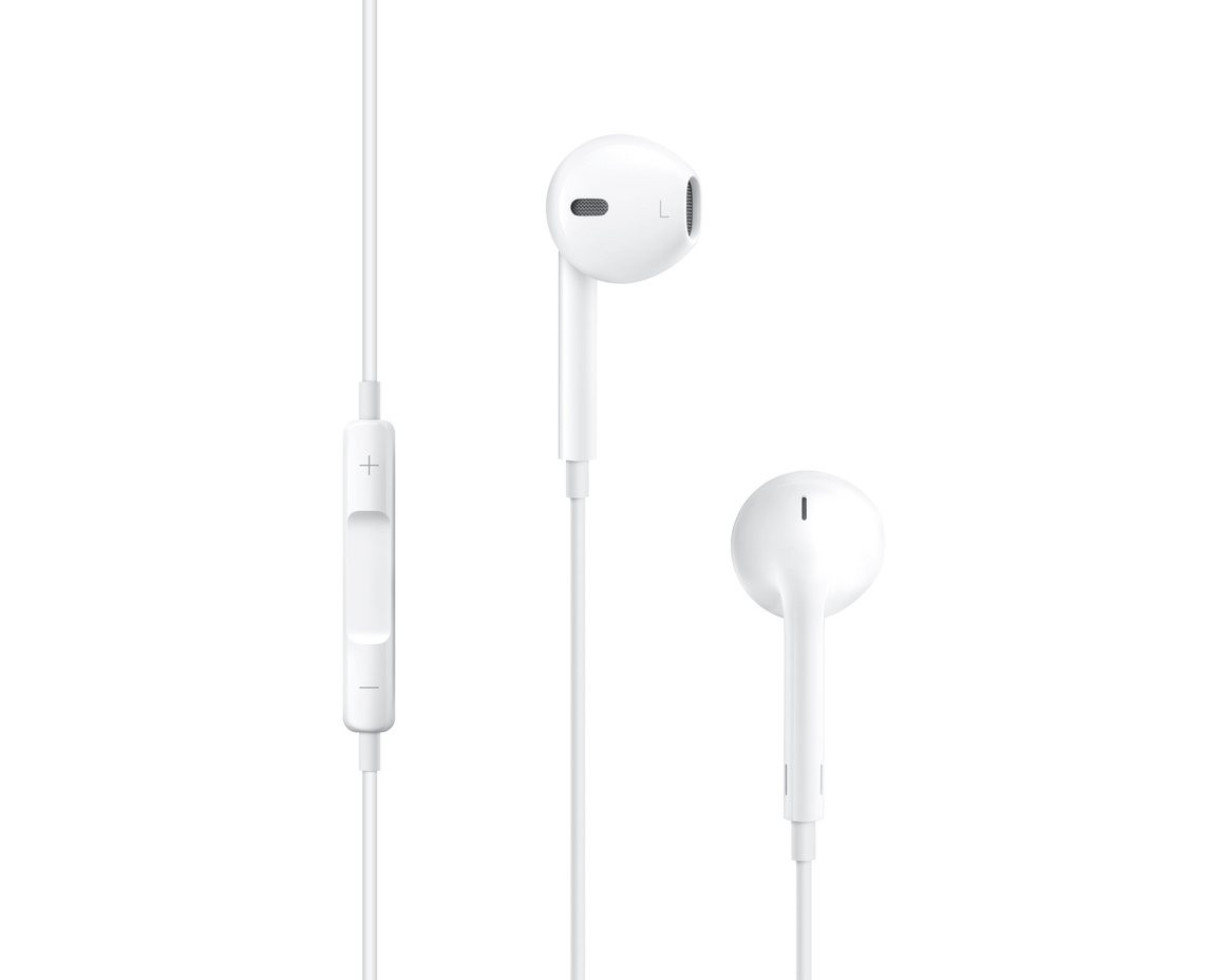 Apple EarPods med fjärrkontroll och mic