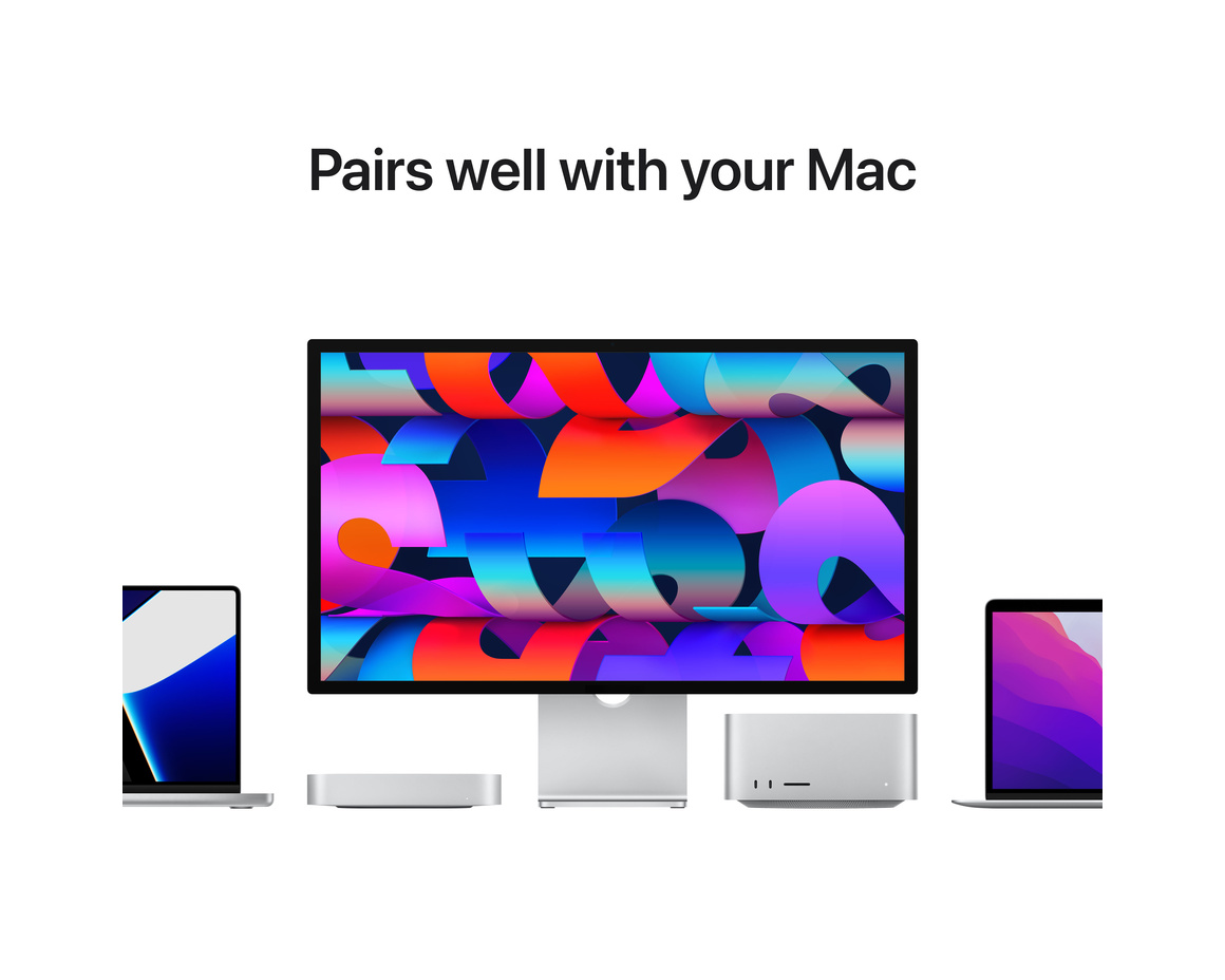Apple Studio Display standardglas, justerbar lutning