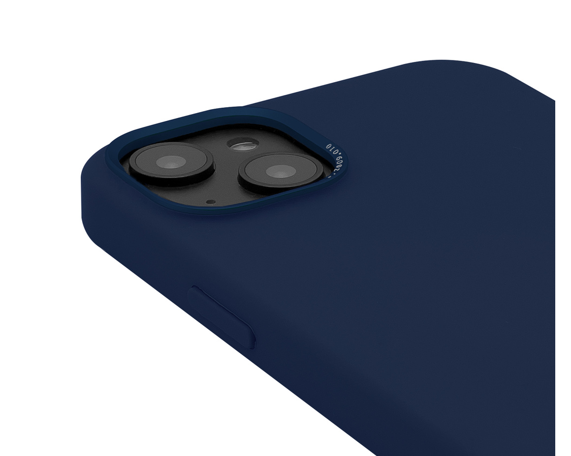 Decoded AntiMicrobial Silicone Backcover iPhone 14 Navy Peon