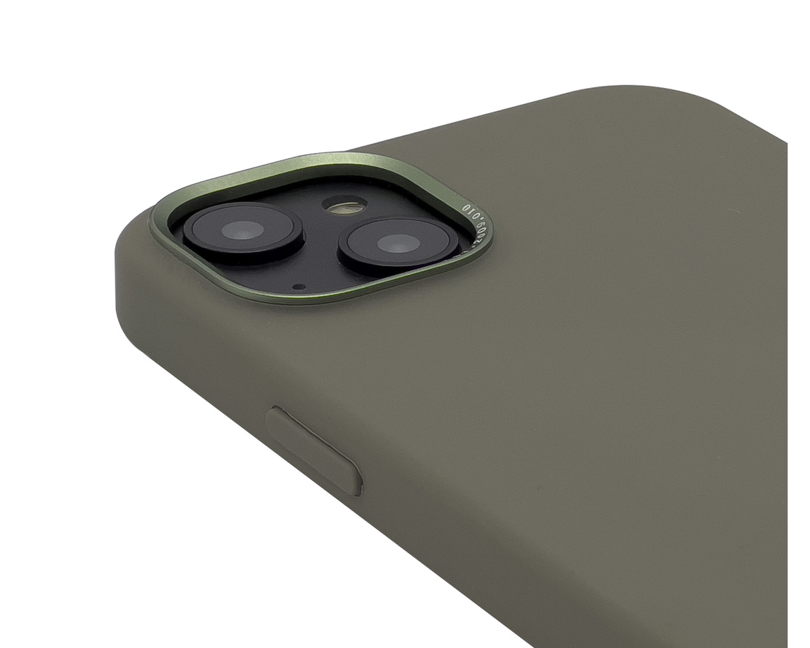 Decoded AntiMicrobial Silicone Backcover iPhone 14 Plus Olive