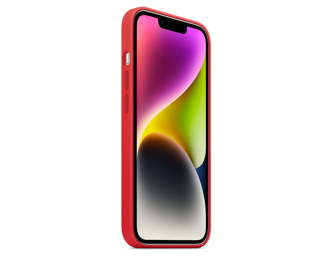 Apple iPhone 14 Plus Silikonskal med MagSafe (PRODUCT)RED