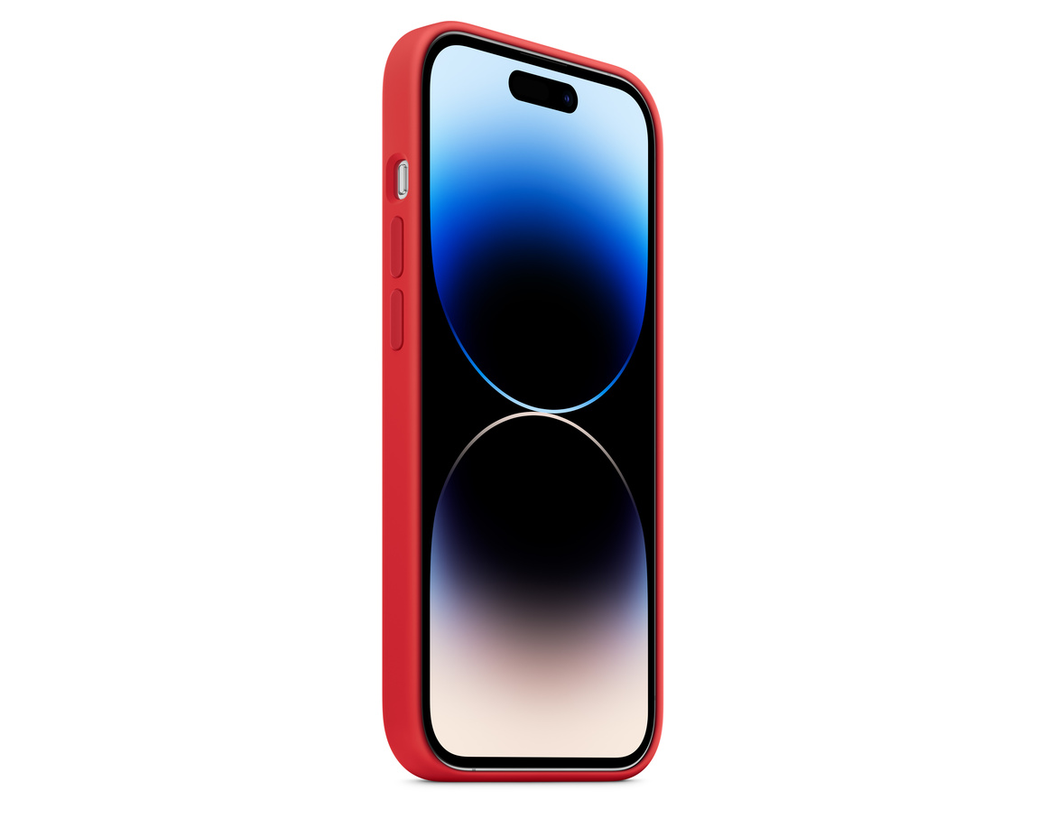 Apple iPhone 14 Pro Max Silikonskal med MagSafe (PRODUCT)RED