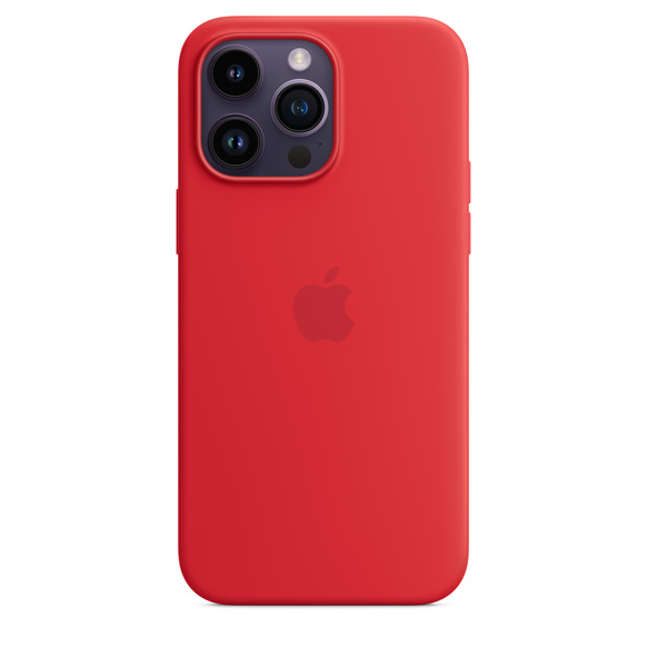 Apple iPhone 14 Pro Max Silikonskal med MagSafe (PRODUCT)RED