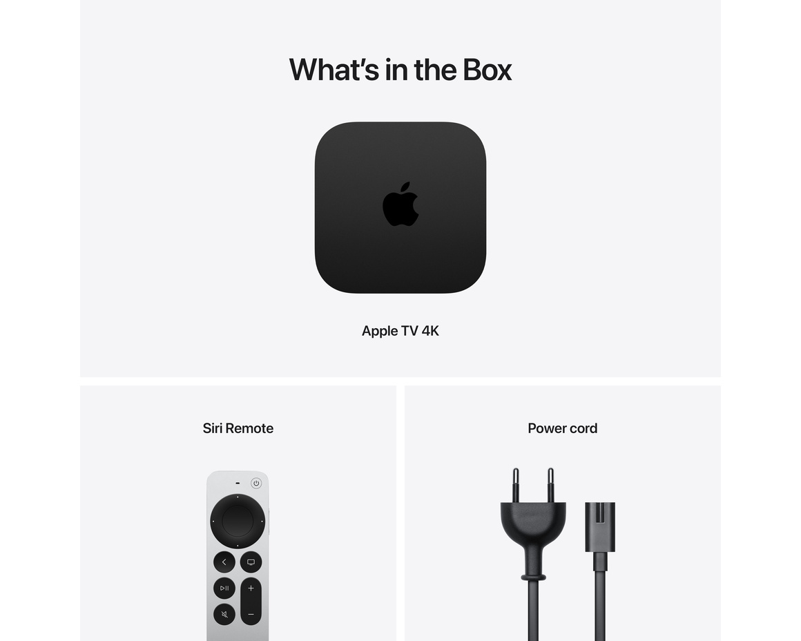 Apple TV 4K (2022) 64 GB Wi-Fi (Kundretur)