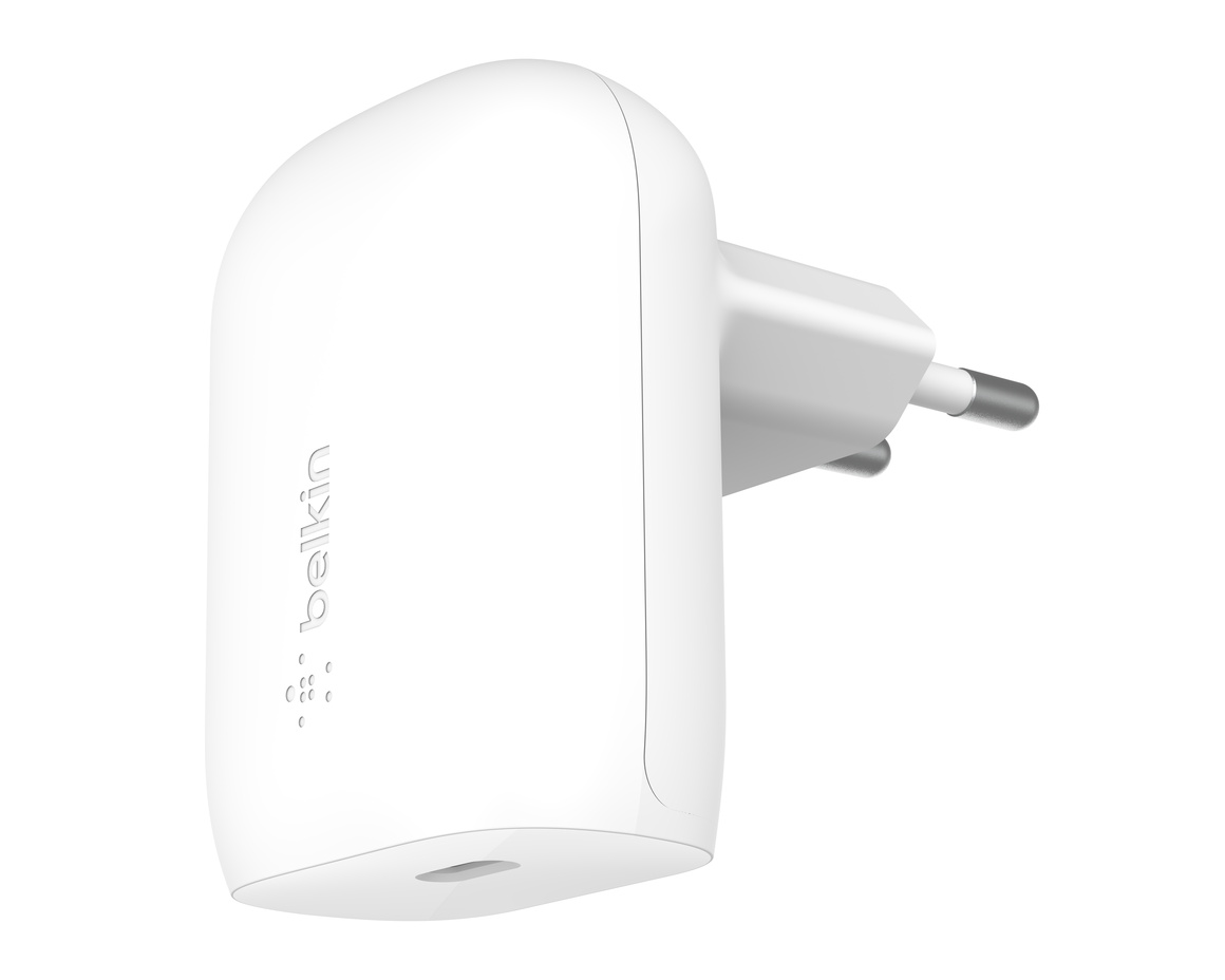 Belkin 30W PD PPS USB-C Väggladdare för snabbladdning