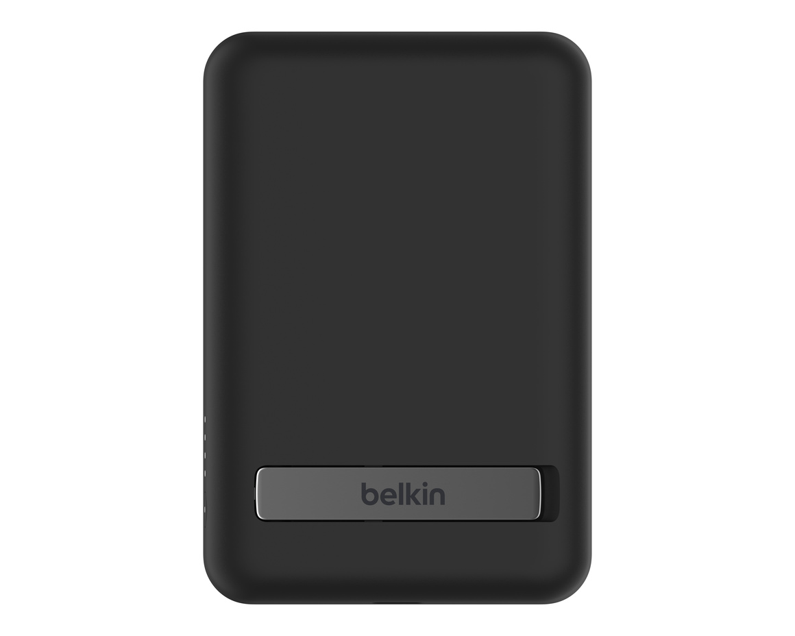 Belkin Magnetic Wireless Power Bank med Kick Stand 5000mAh Svart