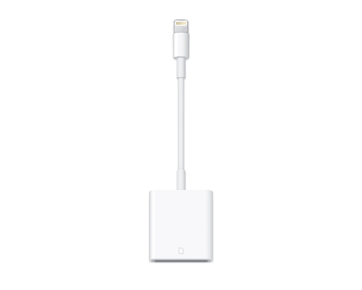 Apple Lightning till SD Card Camera Reader