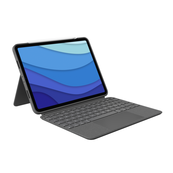 Logitech Combo Touch för iPad Pro 11 Gen 1, 2, 3 och 4 med Smart Connector