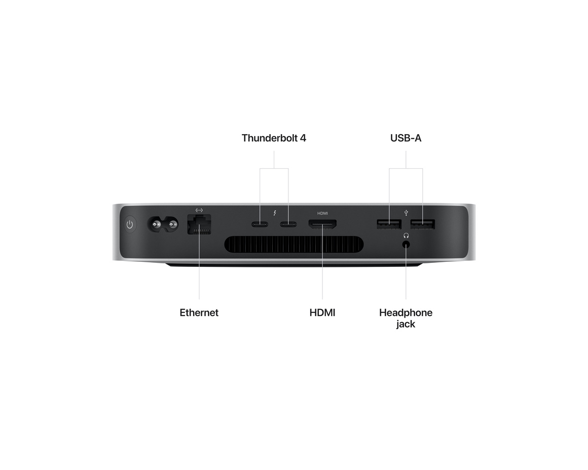 Mac mini M2 8-core CPU, 10-core GPU/8GB/512GB SSD