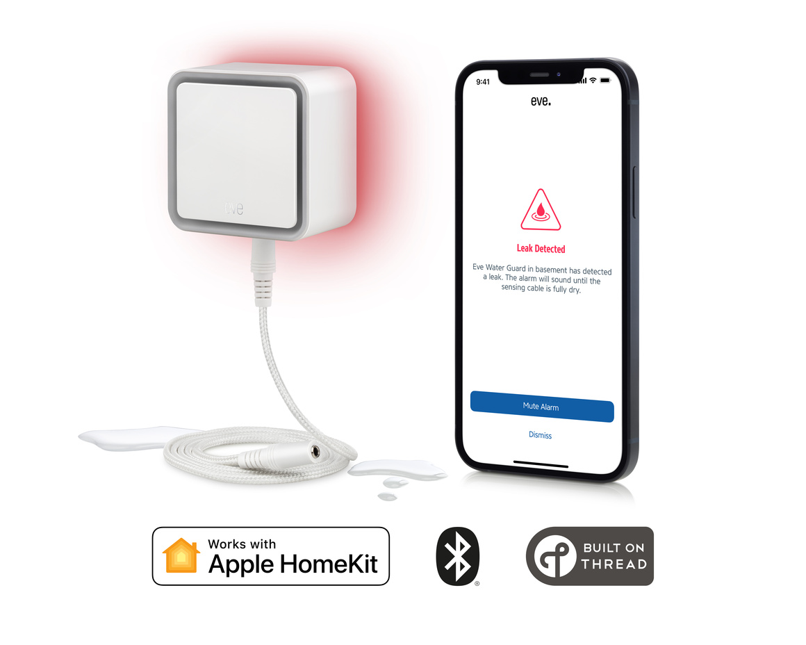 Eve - Water Guard Smart Water Leak Detector HomeKit
