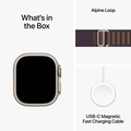 Apple Watch Ultra 2 med Bergsloop Indigo Small