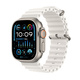 Apple Watch Ultra 2 med Havsband Vit