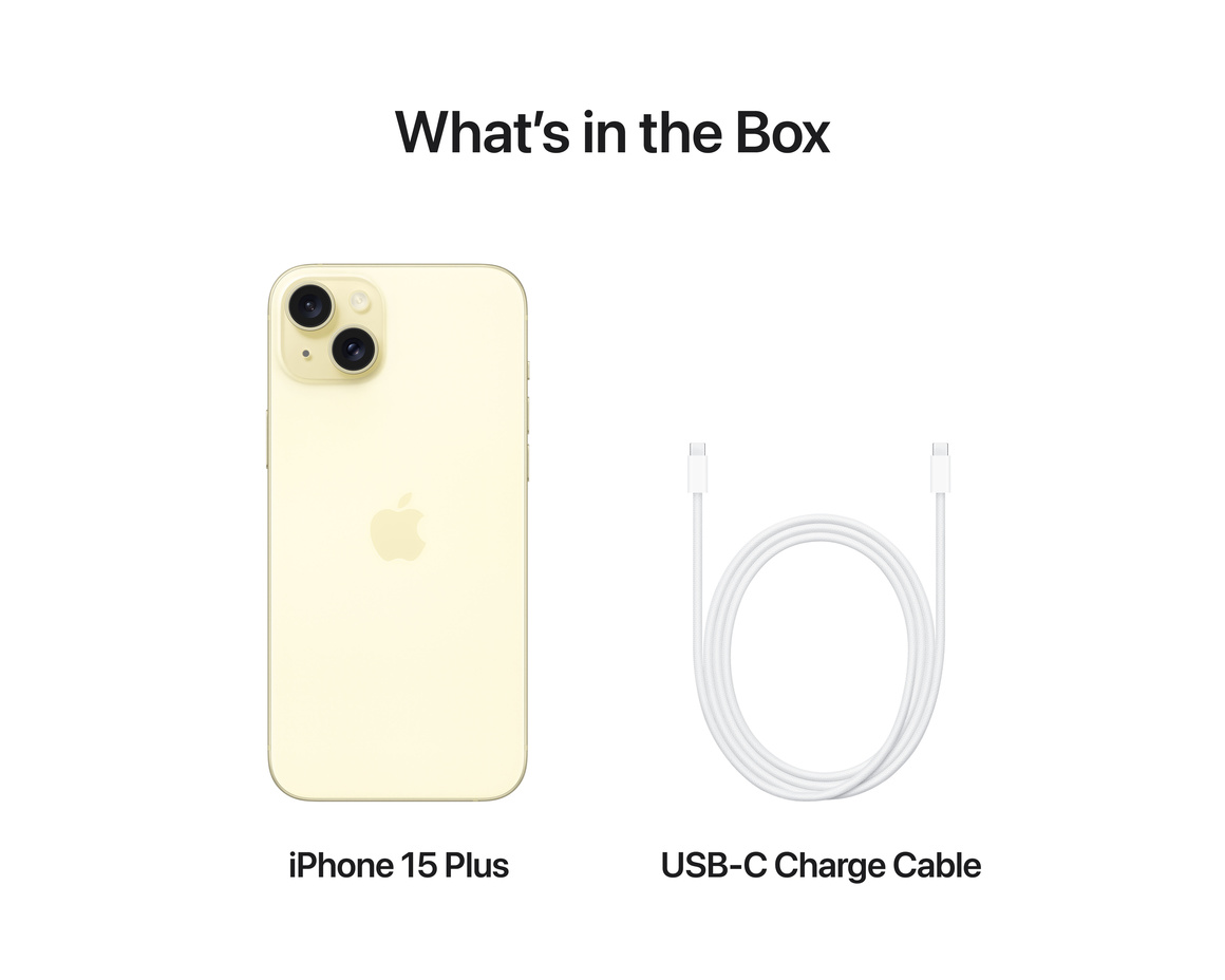 iPhone 15 Plus Gul 512 GB