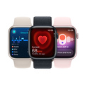 Apple Watch Series 9 Aluminiumboett (PRODUCT)RED 45mm GPS S/M