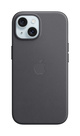 Apple iPhone 15 FineWoven-skal med MagSafe Svart Apple iPhone 15 FineWoven-skal med MagSafe Svart