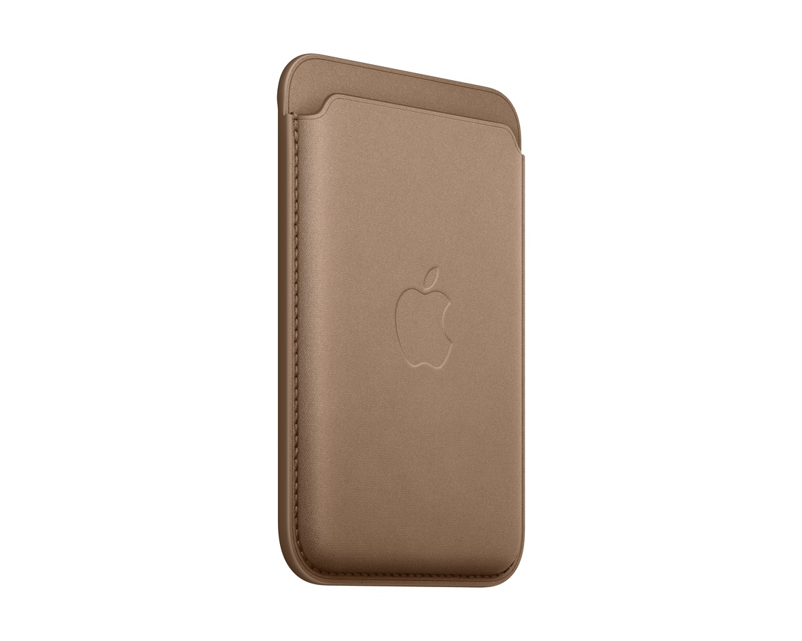 Apple iPhone FineWoven-plånbok med MagSafe Mullvadsbrun