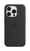 Apple iPhone 15 Pro Silikonskal med MagSafe Svart