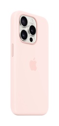Apple iPhone 15 Pro Silikonskal med MagSafe Ljusrosa