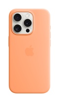 Apple iPhone 15 Pro Silikonskal med MagSafe Apelsinsorbet