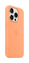 Apple iPhone 15 Pro Silikonskal med MagSafe Apelsinsorbet
