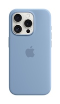 Apple iPhone 15 Pro Silikonskal med MagSafe Vinterblå