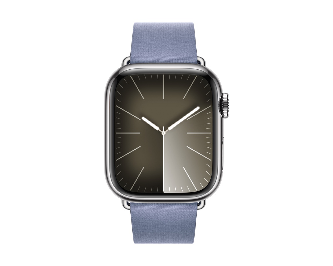Apple Watch Modernt spänne Lavendelblå Medium
