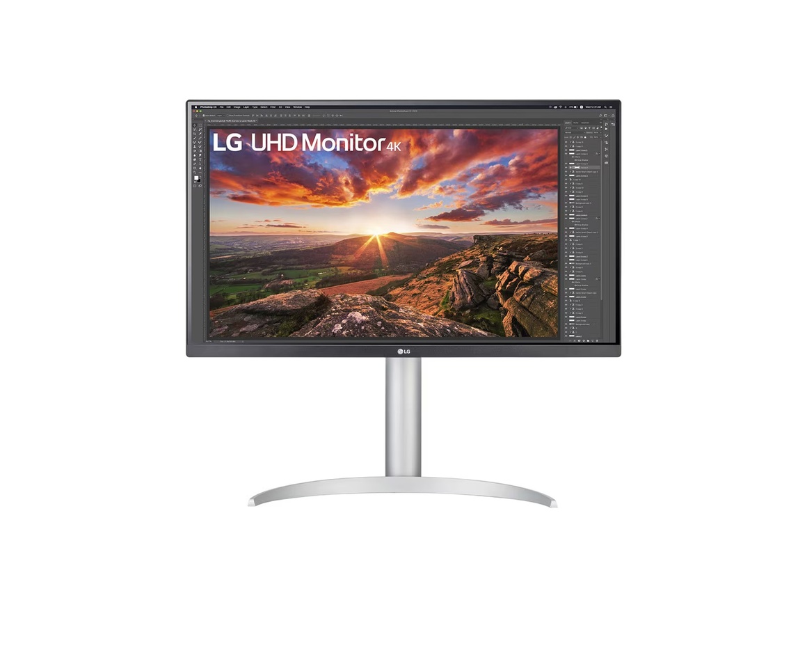 LG 27" 3840x2160 IPS 5ms VESA DisplayHDR™ 400 2xHDMI/DP/USB-C (90w)