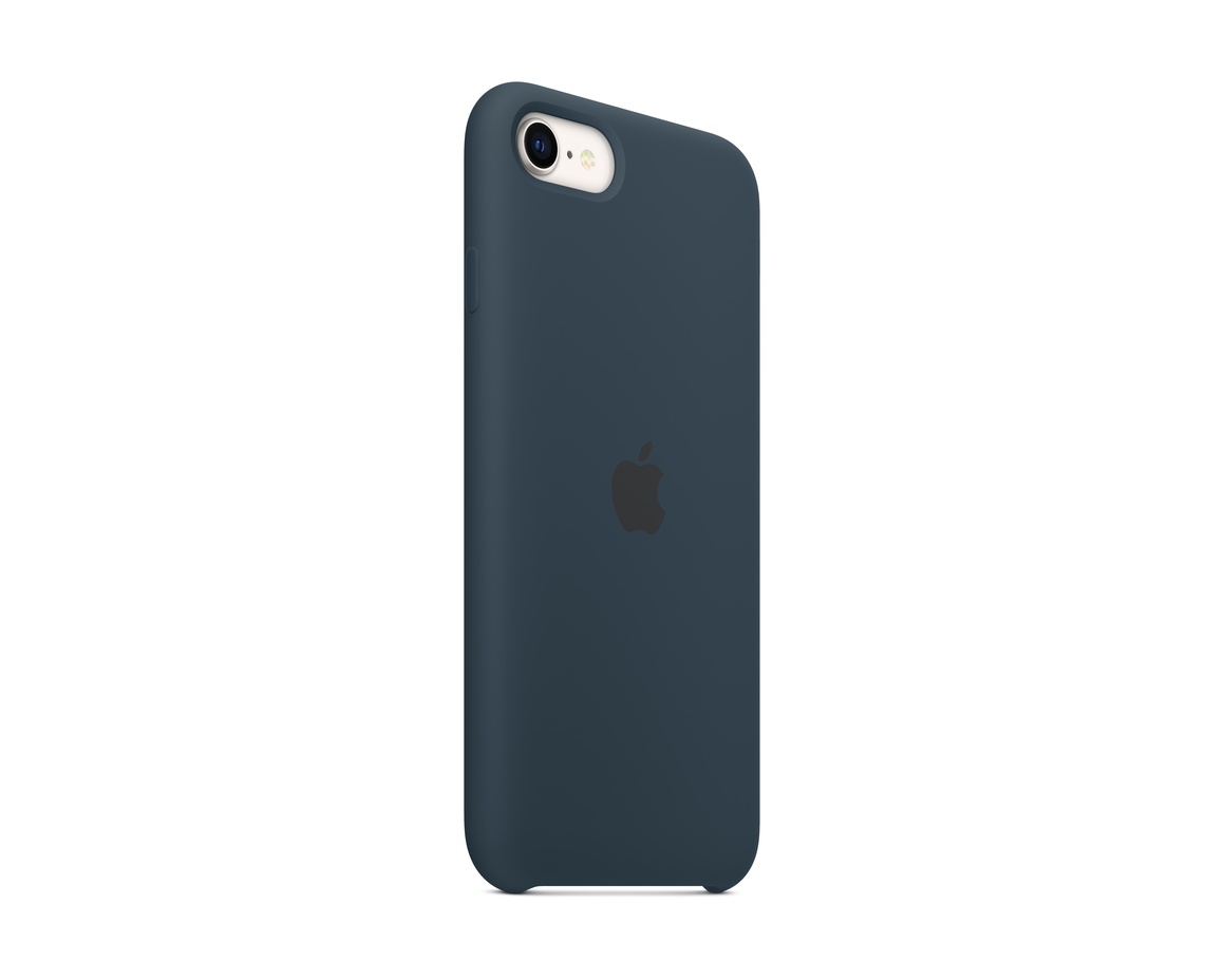 Apple iPhone SE Silikonskal Bläckblå