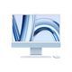 iMac 24 Retina 4.5K (2023) M3 8-core CPU, 10-core GPU/8GB/256GB SSD Blå