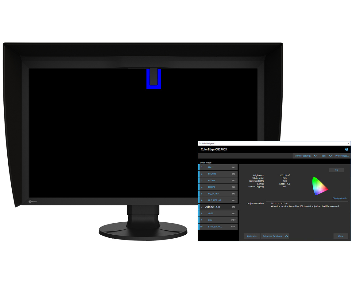EIZO ColorEdge CG2700X 3840 x 2160 4K 27"