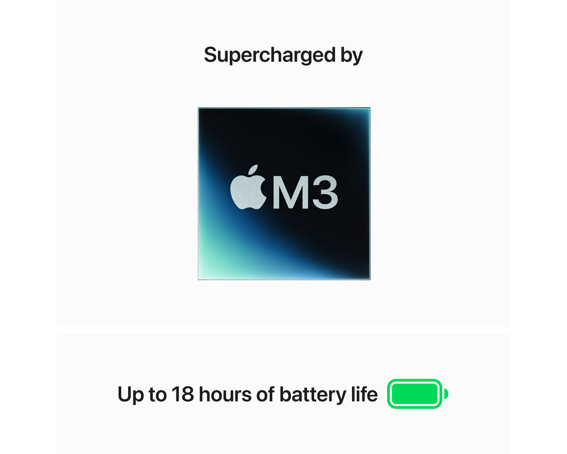 Macbook Air 15 M3 8-core CPU, 10-core GPU, 8GB/512GB SSD - Stjärnglans