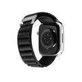 C&C - Armband för Apple Watch (1-9 Series) 42-49 mm - Black