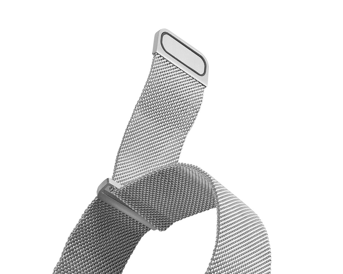 C&C - Armor Milanese nätband för Apple Watch (1-9 Series) 38-41 mm