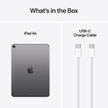 Apple iPad Air 11 (2024) Wi-Fi + Cellular 256GB - Rymdgrå