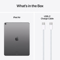 Apple iPad Air 13 (2024) Wi-Fi + Cellular 1TB - Rymdgrå