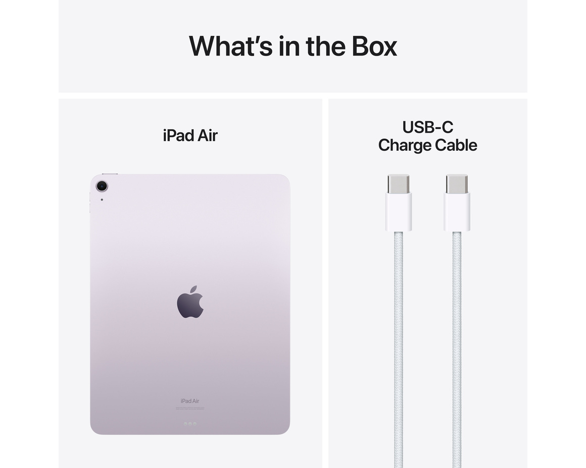Apple iPad Air 13 (2024) Wi-Fi 512GB - Lila
