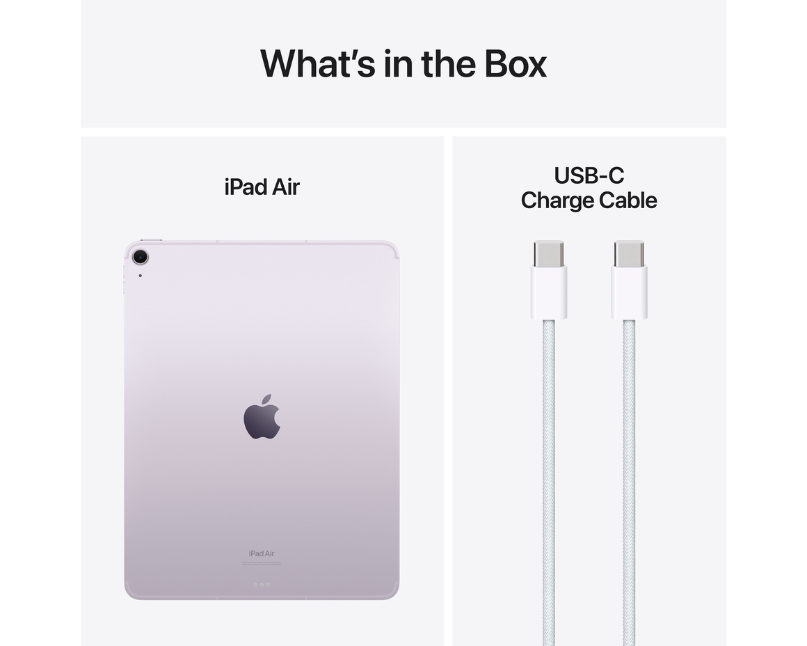 Apple iPad Air 13 (2024) Wi-Fi + Cellular 256GB - Lila