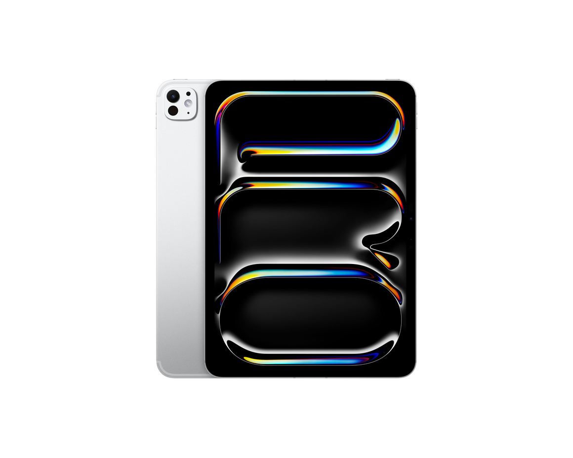 Apple iPad Pro 11 (2024) Wi-Fi + Cellular 2TB med Nanotexturglas - Silver