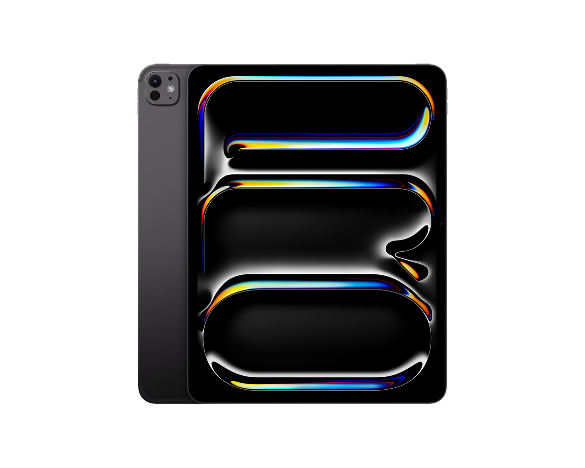 Apple iPad Pro 13 (2024) Wi-Fi + Cellular 256GB med Standardglas - Rymdsvart