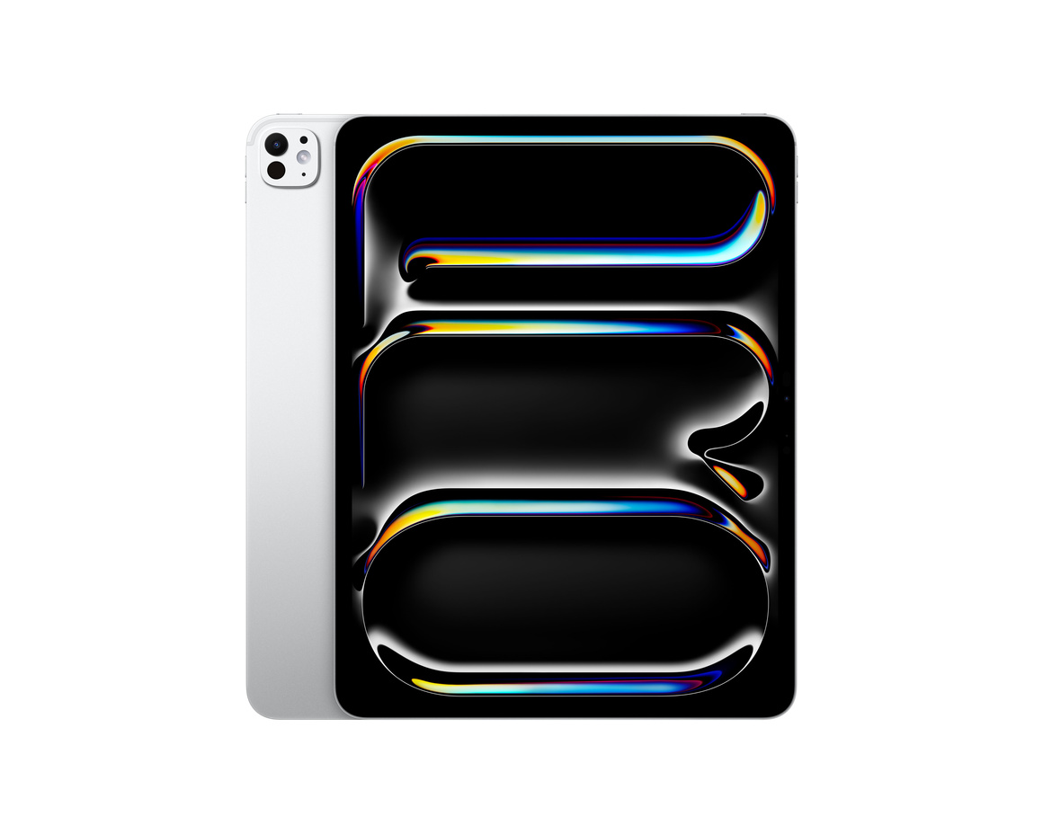 Apple iPad Pro 13 (2024) Wi-Fi 256GB med Standardglas - Silver