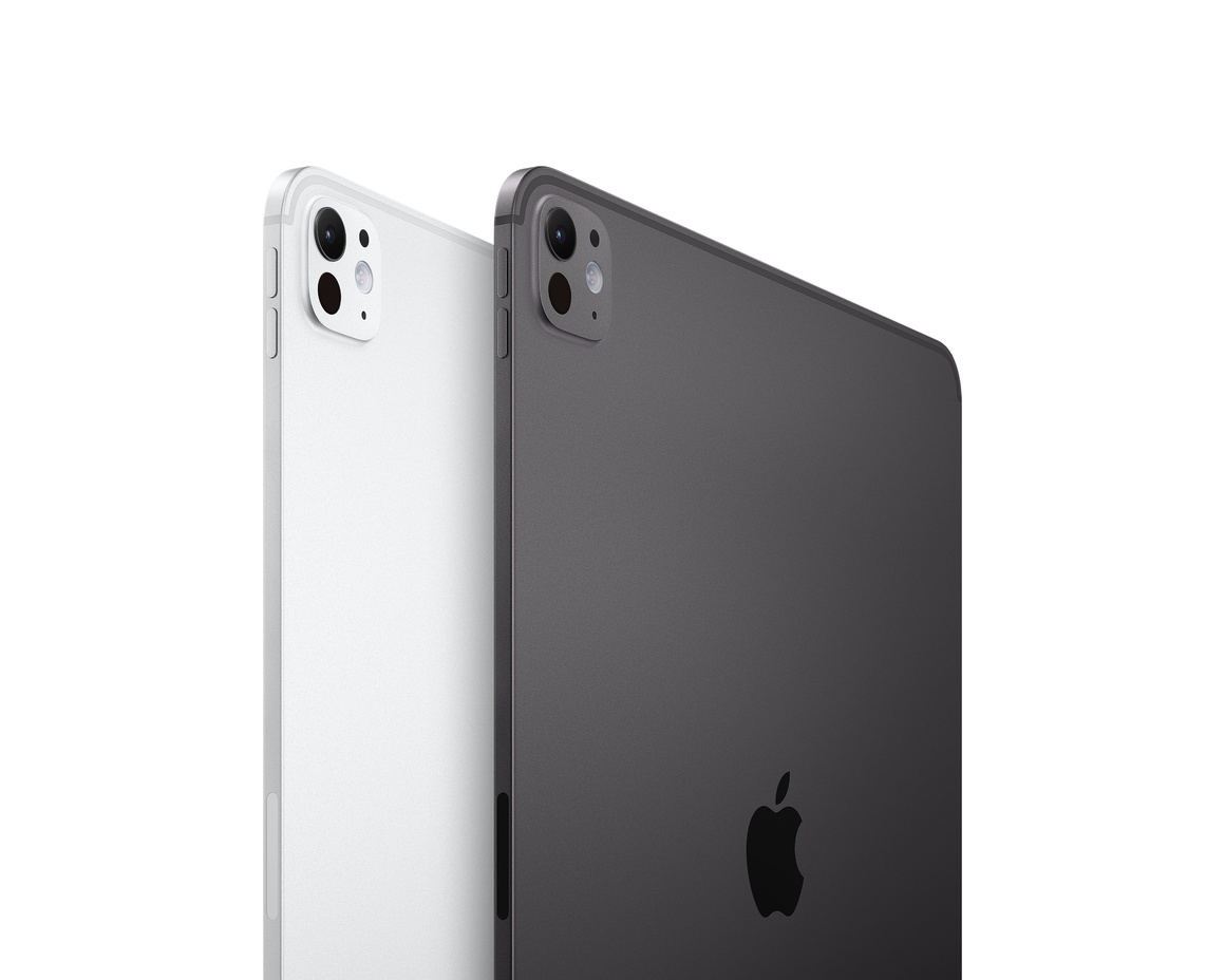 Apple iPad Pro 13 (2024) Wi-Fi + Cellular 2TB med Standardglas - Silver