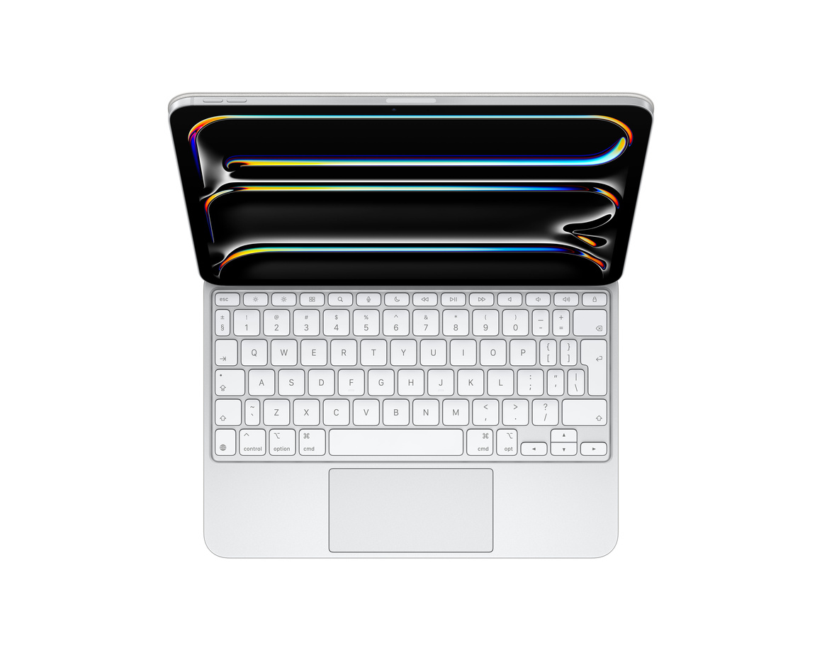 Apple Magic Keyboard för iPad Pro 11 (M4) - Vit