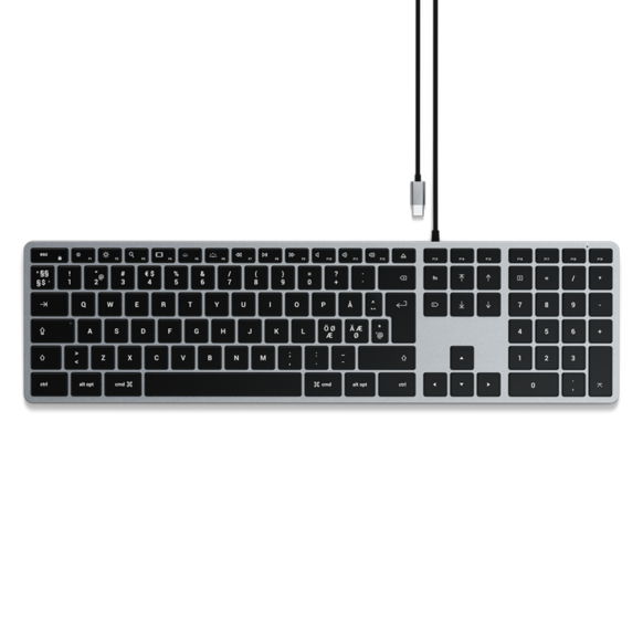 Satechi W3 USB-C-Tangentbord Numerisk Del