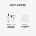 AirPods 4 med aktiv brusreducering