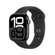 Apple Watch Series 10 GPS 46mm Gagatsvart Aluminiumboett med Svart Sportband - S/M Apple Watch Series 10 GPS 46mm Gagatsvart Aluminiumboett med Svart Sportband - S/M